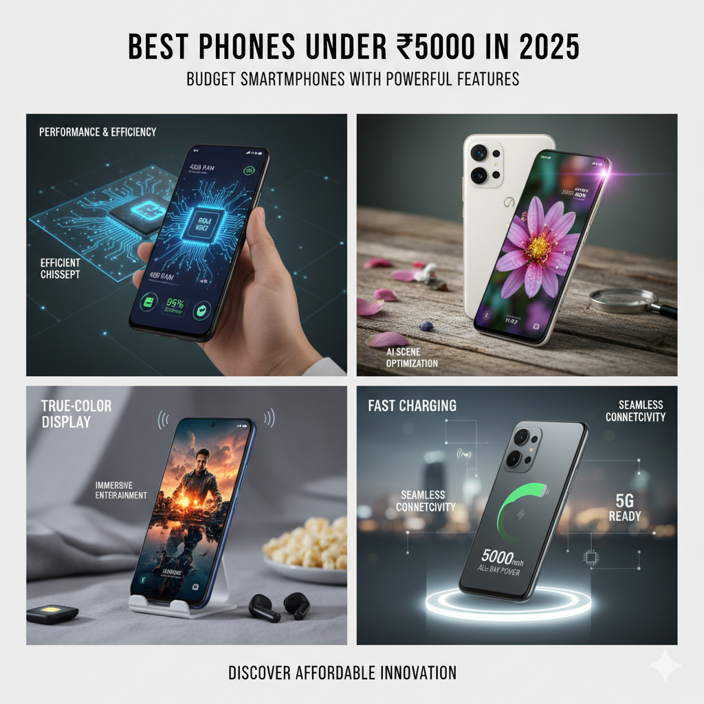 est Phone Under 5000 in 2025 – Budget Smartphones with Powerful Features. phone under 5000
